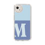 Slim Protection Case［ Original - initial two tone - M blue ］