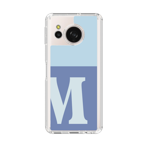 Slim Protection Case［ Original - initial two tone - M blue ］