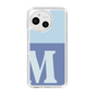 Slim Protection Case［ Original - initial two tone - M blue ］