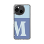 Slim Protection Case［ Original - initial two tone - M blue ］