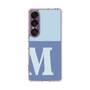 Slim Protection Case［ Original - initial two tone - M blue ］