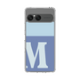 Slim Protection Case［ Original - initial two tone - M blue ］
