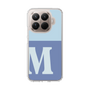 Slim Protection Case［ Original - initial two tone - M blue ］