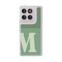 Slim Protection Case［ Original - initial two tone - M green ］