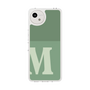 Slim Protection Case［ Original - initial two tone - M green ］