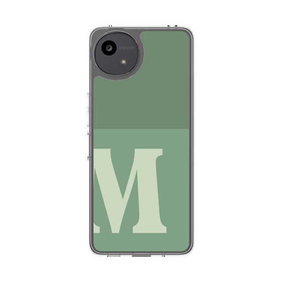 Slim Protection Case［ Original - initial two tone - M green ］