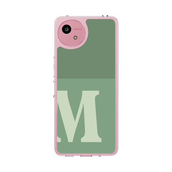 Slim Protection Case［ Original - initial two tone - M green ］