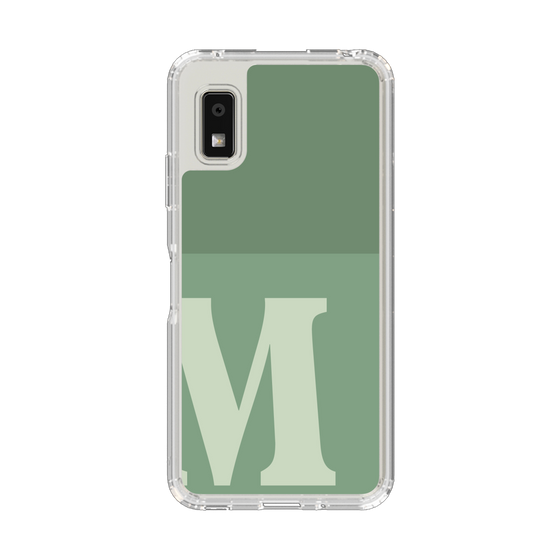 Slim Protection Case［ Original - initial two tone - M green ］