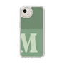 Slim Protection Case［ Original - initial two tone - M green ］