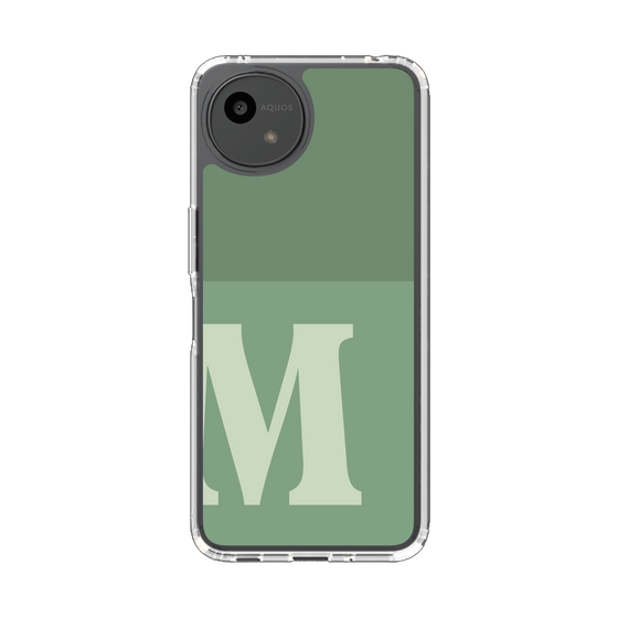 Slim Protection Case［ Original - initial two tone - M green ］