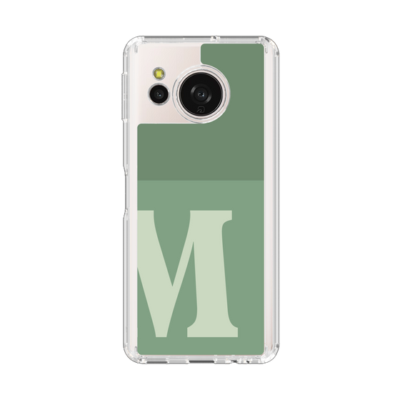 Slim Protection Case［ Original - initial two tone - M green ］