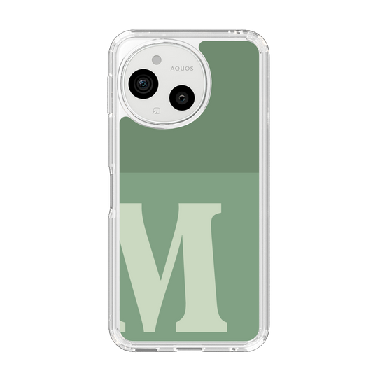 Slim Protection Case［ Original - initial two tone - M green ］