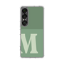 Slim Protection Case［ Original - initial two tone - M green ］