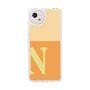 Slim Protection Case［ Original - initial two tone - N orange ］