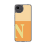 Slim Protection Case［ Original - initial two tone - N orange ］