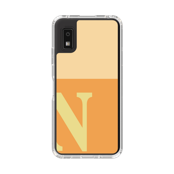 Slim Protection Case［ Original - initial two tone - N orange ］