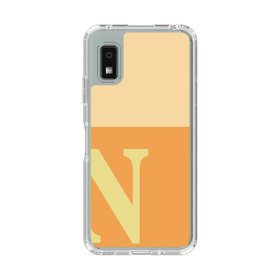 Slim Protection Case［ Original - initial two tone - N orange ］