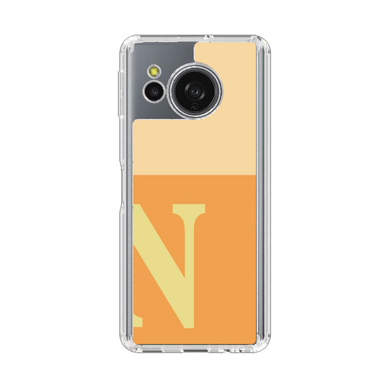 Slim Protection Case［ Original - initial two tone - N orange ］