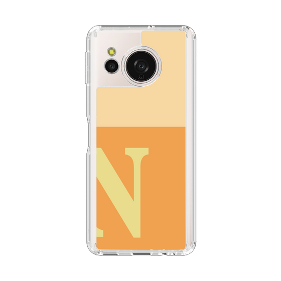 Slim Protection Case［ Original - initial two tone - N orange ］
