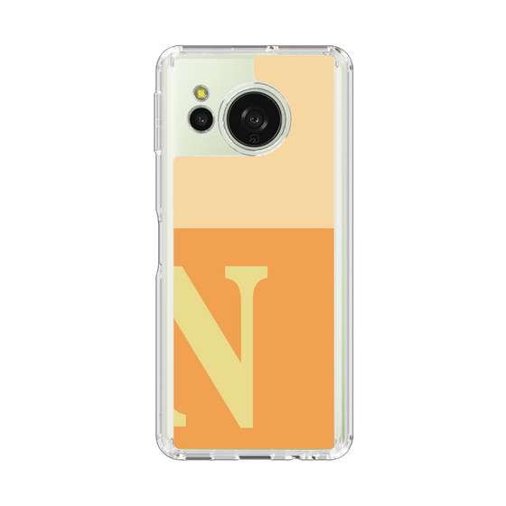 Slim Protection Case［ Original - initial two tone - N orange ］