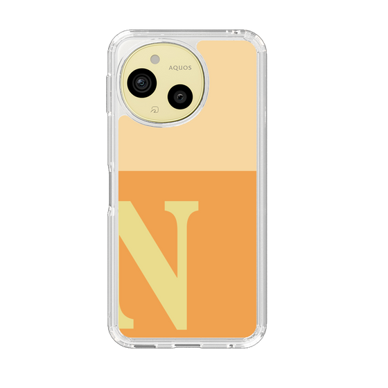 Slim Protection Case［ Original - initial two tone - N orange ］