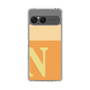 Slim Protection Case［ Original - initial two tone - N orange ］