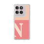 Slim Protection Case［ Original - initial two tone - N pink ］