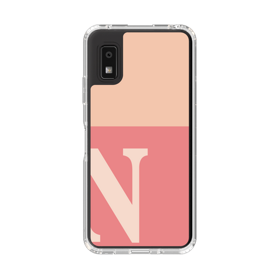 Slim Protection Case［ Original - initial two tone - N pink ］
