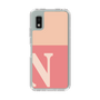 Slim Protection Case［ Original - initial two tone - N pink ］