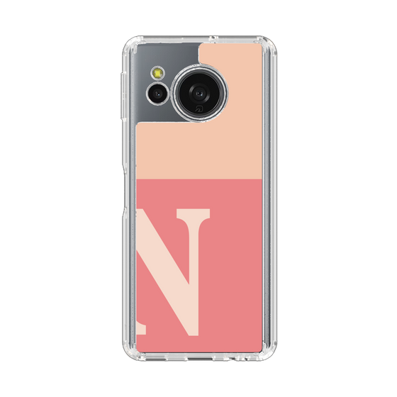 Slim Protection Case［ Original - initial two tone - N pink ］