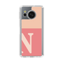Slim Protection Case［ Original - initial two tone - N pink ］