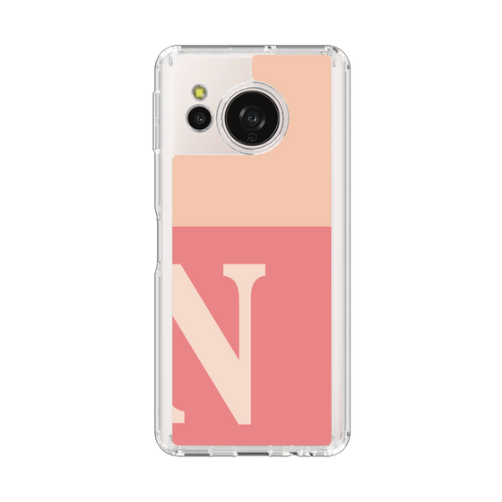 Slim Protection Case［ Original - initial two tone - N pink ］