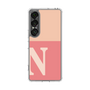Slim Protection Case［ Original - initial two tone - N pink ］