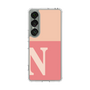 Slim Protection Case［ Original - initial two tone - N pink ］