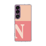 Slim Protection Case［ Original - initial two tone - N pink ］