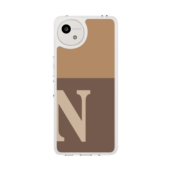 Slim Protection Case［ Original - initial two tone - N brown ］