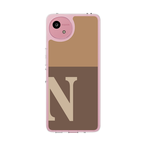 Slim Protection Case［ Original - initial two tone - N brown ］