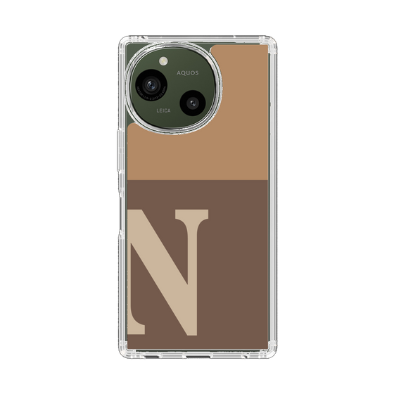 Slim Protection Case［ Original - initial two tone - N brown ］