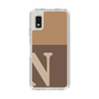 Slim Protection Case［ Original - initial two tone - N brown ］