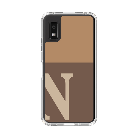 Slim Protection Case［ Original - initial two tone - N brown ］