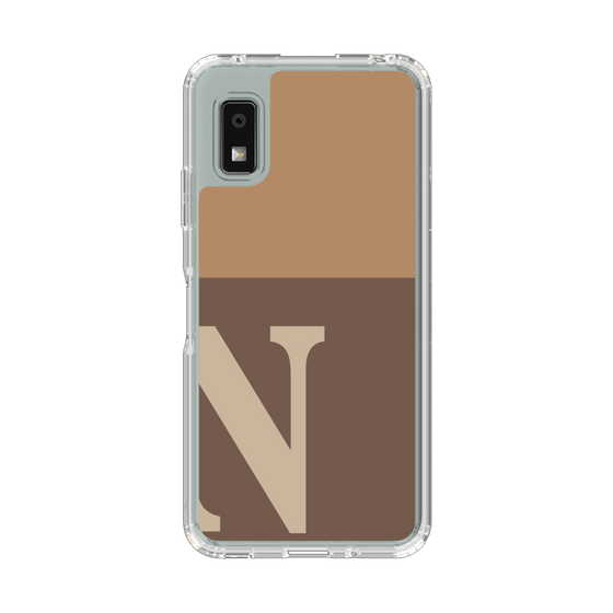 Slim Protection Case［ Original - initial two tone - N brown ］