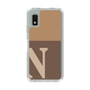 Slim Protection Case［ Original - initial two tone - N brown ］