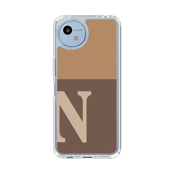 Slim Protection Case［ Original - initial two tone - N brown ］