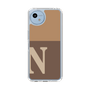 Slim Protection Case［ Original - initial two tone - N brown ］