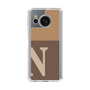 Slim Protection Case［ Original - initial two tone - N brown ］