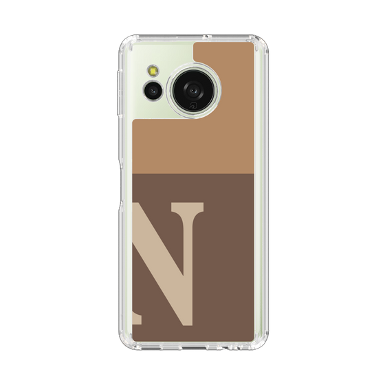 Slim Protection Case［ Original - initial two tone - N brown ］