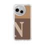 Slim Protection Case［ Original - initial two tone - N brown ］