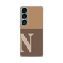 Slim Protection Case［ Original - initial two tone - N brown ］