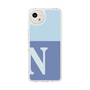 Slim Protection Case［ Original - initial two tone - N blue ］