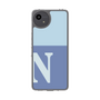Slim Protection Case［ Original - initial two tone - N blue ］